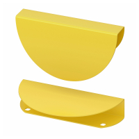 BEGRIPA Uchwyt, zółty/półokrągła, 130 mm BEGRIPA Uchwyt, zółty/półokrągła, 130 mm