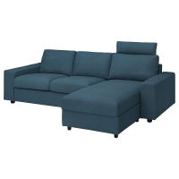 VIMLE Sofa 3-osobowa z szezlongiem