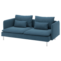 SÖDERHAMN Sofa 3-osobowa, Tallmyra niebieski