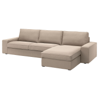 KIVIK Sofa 4-osobowa z szezlongiem, Tallmyra beżowy