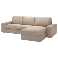 KIVIK Sofa 3-osobowa z szezlongiem, Tallmyra beżowy