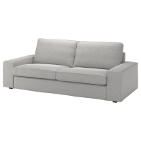 KIVIK Sofa 3-osobowa, Tallmyra biały/czarny