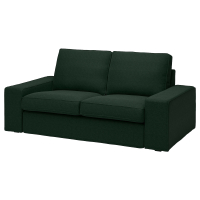 KIVIK Sofa 2-osobowa, Tallmyra ciemnozielony