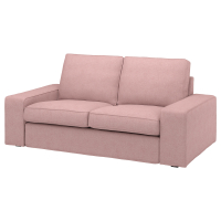 KIVIK Sofa 2-osobowa, Gunnared jasny różowy