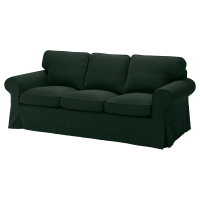 EKTORP Sofa 3-osobowa, Tallmyra ciemnozielony