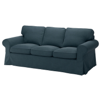 EKTORP Sofa 3-osobowa, Hillared granatowy