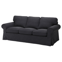 EKTORP Sofa 3-osobowa, Hillared antracyt