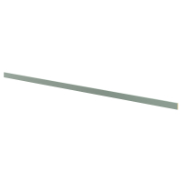 NICKEBO Listwa dekoracyjna, Matowy szarozielony, 221x1 cm NICKEBO Listwa dekoracyjna, Matowy szarozielony, 221x1 cm