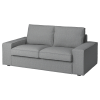 KIVIK Sofa 2-osobowa, Tibbleby beżowy/szary