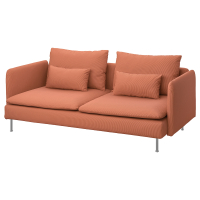 SÖDERHAMN Sofa 3-osobowa, Kelinge rdzawy