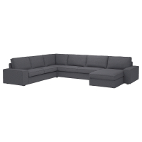 KIVIK Sofa narożna 6-osobowa z szezl