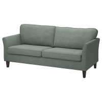 EKHOLMA Sofa 3-osobowa, Hemmesta szarozielony