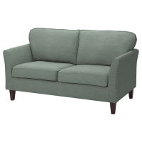 EKHOLMA Sofa 2-osobowa, Hemmesta szarozielony