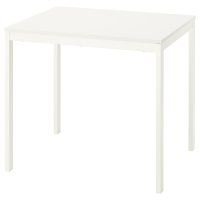 VIHALS IKEA 905.690.97 Стол раздвижной обеденный 84/120x74 см белый