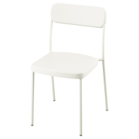 VIHALS IKEA 505.691.03 Стул пластик белый