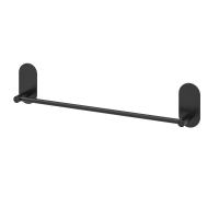 SKOGHALL IKEA 305.986.39 Вешалка для полотенец самоклеящаяся 43x6 см черный