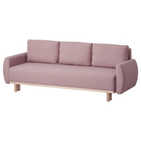 GRUNNARP IKEA 505.833.97 3-местный диван, раздвижной, Гуннаред светло-розовый