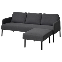 GLOSTAD IKEA 895.426.69 Диван 3-местный с шезлонгом