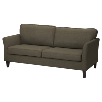 EKHOLMA IKEA 895.799.50 Диван 3-местный Киланда серо-коричневый