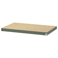 BROR IKEA 805.479.11 Полка 84x54 см серо-зеленая/сосновая фанера