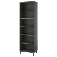 BESTÅ IKEA 595.081.48 Стеллаж 60x40x202 см темно-серый