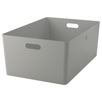 KUGGIS IKEA 405.991.53 Контейнер 37x54x21 см светло-серый