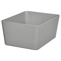 KUGGIS IKEA 805.991.46 Контейнер 13x18x8 см светло-серый