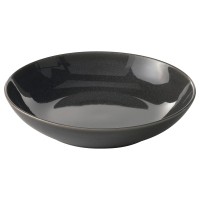 GLADELIG Talerz głęboki, ciemnoszary, 21 cm