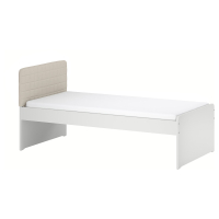 SLAKT IKEA 996.120.39 Кровать 90x200 см с реечным основанием Виссле бежевый