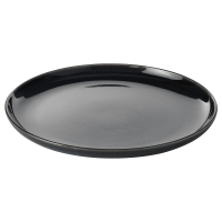 GLADELIG Talerz, ciemnoszary, 25 cm