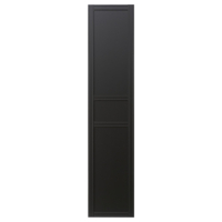 FLISBERGET Drzwi z zawiasami, antracyt, 50x229 cm FLISBERGET Drzwi z zawiasami, antracyt, 50x229 cm