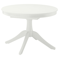 ROSENTORP IKEA 805.682.39 Стол обеденный раздвижной круглый Белый