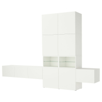 BESTÅ Szafka na TV,hifi, biały/Lappviken biały, 360x42x231 cm BESTÅ Szafka na TV,hifi, biały/Lappviken biały, 360x42x231 cm