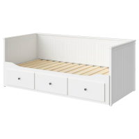 HEMNES IKEA 903.493.26 Кровать 3 ящика белый