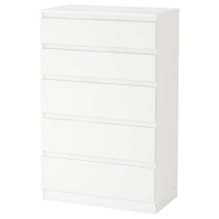 KULLEN IKEA 203.936.62 Комод 5 ящ. Белый