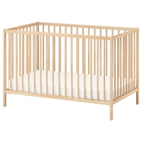 SNIGLAR IKEA 302.485.37 Кроватка детская 60x120 см Бук
