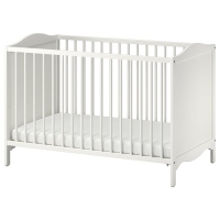 SMAGORA СМОГЁРА Кроватка детская, белый 60x120 см