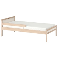 SNIGLAR Каркас кровати с реечным дном 70x160 см. Бук IKEA