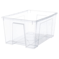 SAMLA IKEA 301.029.74 Контейнер 56x39x28 см/45 л прозрачный
