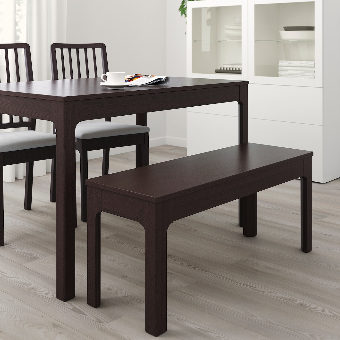 Купить EKEDALEN IKEA 403.407.62 Скамья 105x36 см темно-коричневый