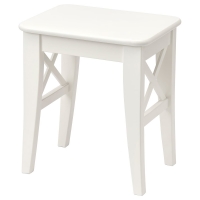 INGOLF IKEA 001.522.82 Табурет Белый