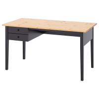 ARKELSTORP IKEA 602.610.37 Письменный стол 140x70 см массив черный