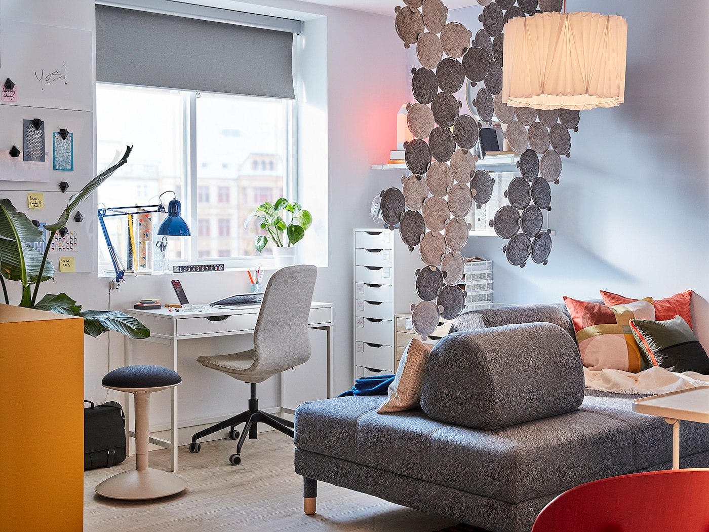 ALEX IKEA 104.735.55 Стол письменный 100x48 см Белый
