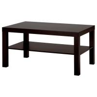LACK IKEA 401.042.94 Стол журнальный 90x55 см Чёрно-коричневый