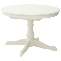 INGATORP IKEA 402.170.69 Стол обеденный раздвижной 110/155 см Белый