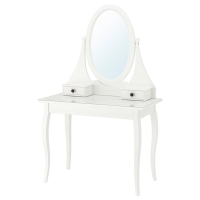 HEMNES IKEA 303.744.13 Туалетный столик 100x50 см Белый