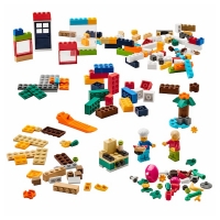 BYGGLEK IKEA 204.368.88 LEGO® Конструктор 201 деталь разные цвета