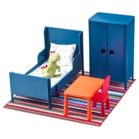 HUSET IKEA 902.922.59 Кукольная мебель спальня