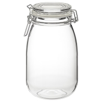 KORKEN IKEA 702.135.50 Банка с крышкой 1.8 л. прозрачное стекло