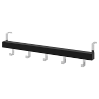 TJUSIG IKEA 402.426.53 Вешалка д/двери/стены 60 см Чёрный